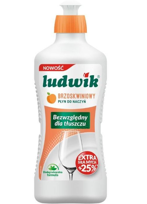 Средство для мытья посуды Персик 450 мл Ludwik (264661524)