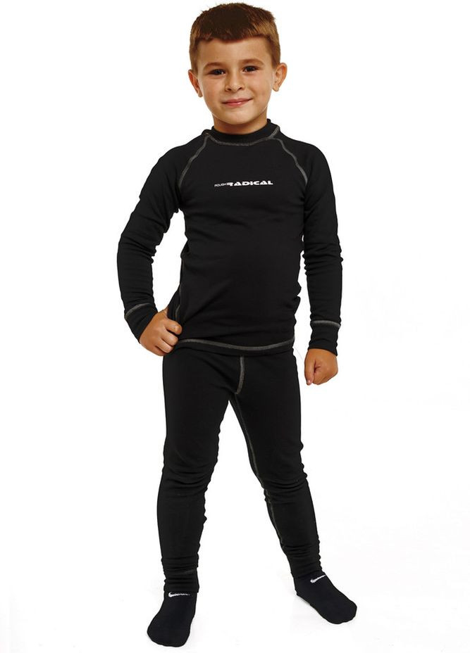 Комплект дитячої термобілизни для хлопчиків Radical Чорний Rough Radical billy black stripe (264737106)