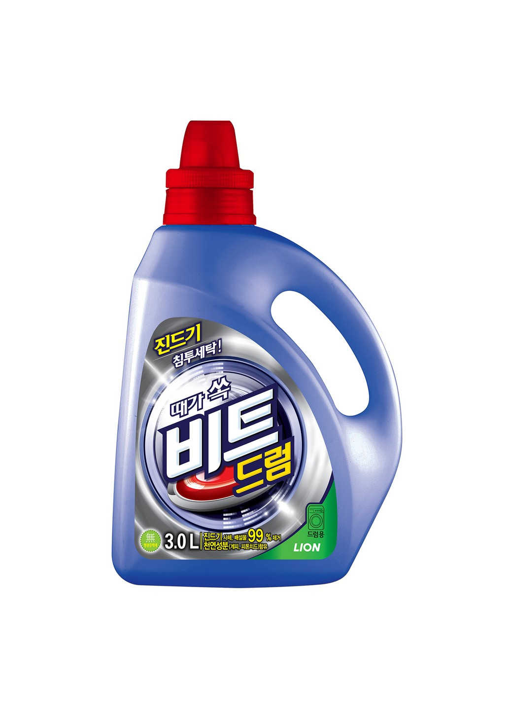 Рідкий засіб для ручного та автоматичного прання Beat Bottle 3 л LION KOREA (264668603)