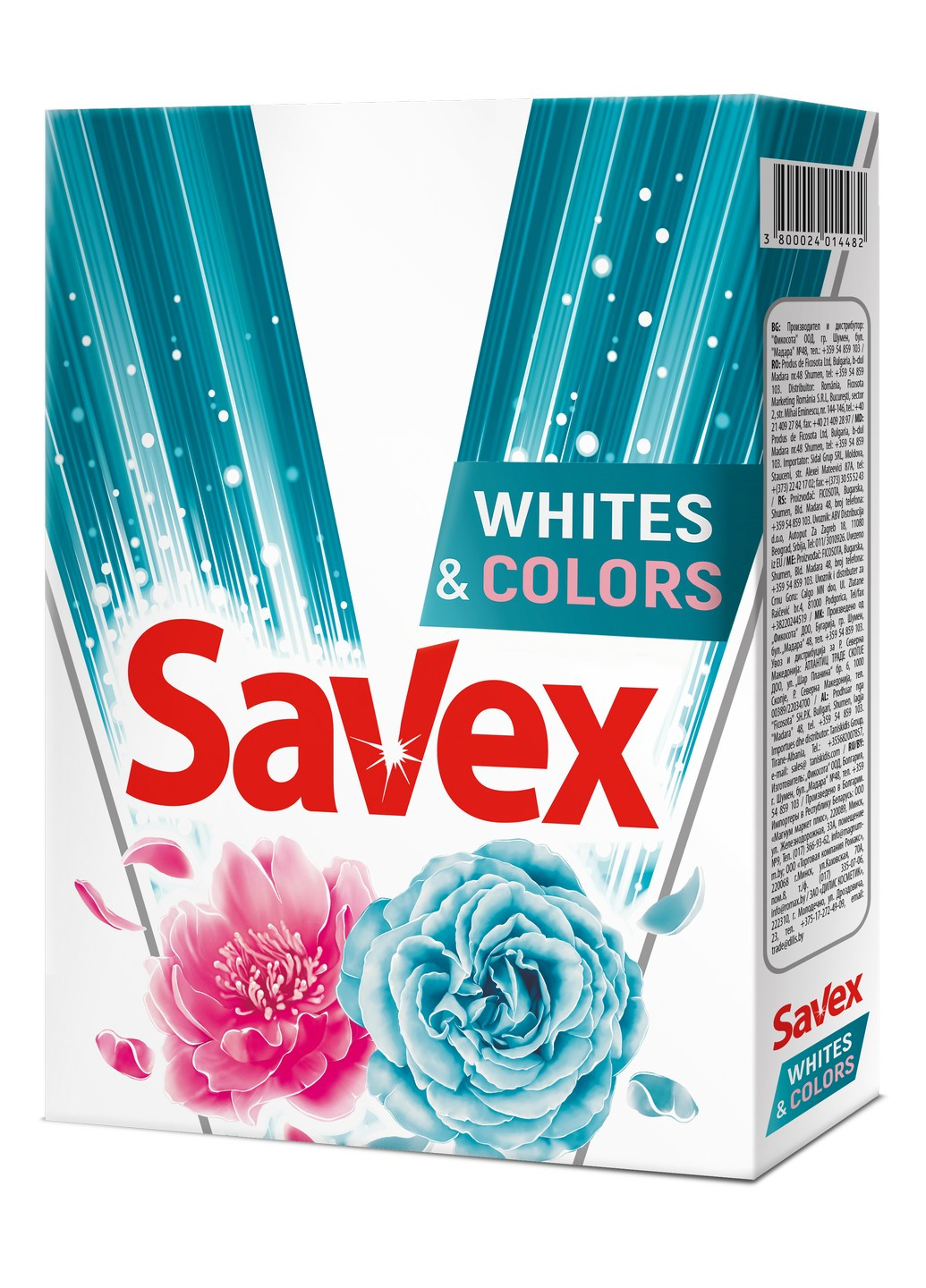 Стиральный порошок автомат Whites & Colors 400 г Savex (264668518)