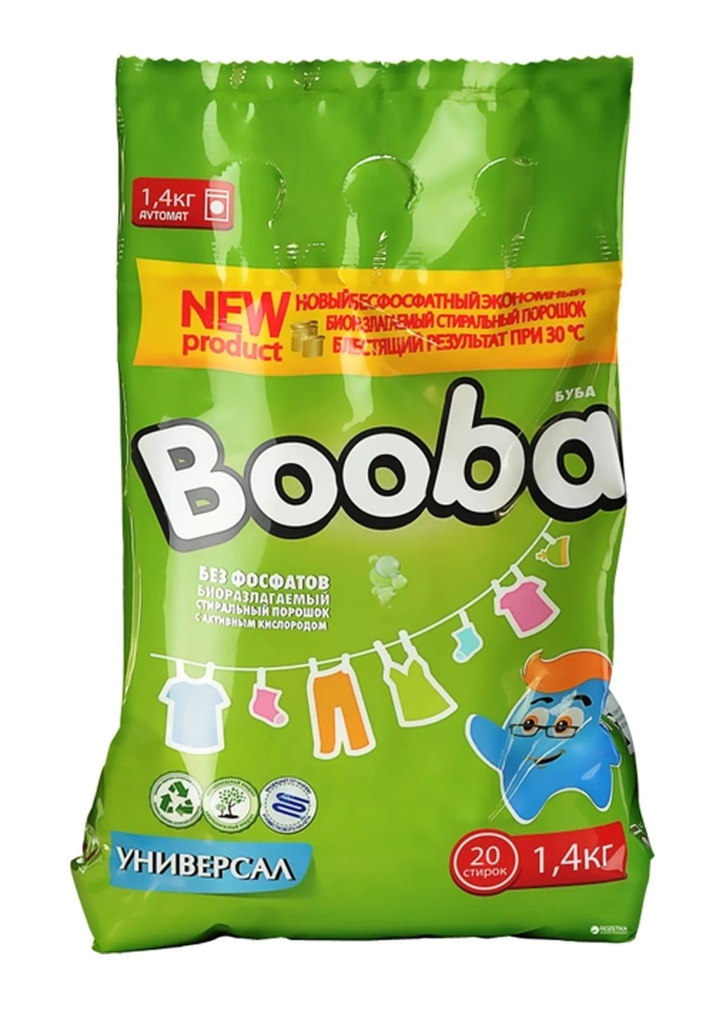 Стиральный порошок Универсал 1400г Booba (264668442)