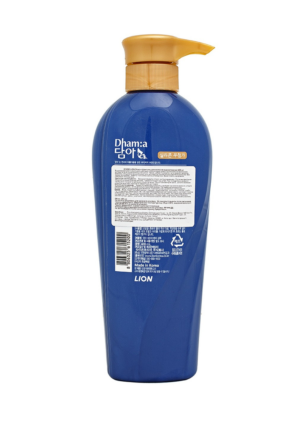 Шампунь для волос восстановление Dhama Damage Care Shampoo, 400 мл LION KOREA (264668607)