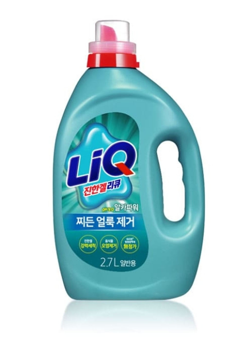 Жидкое средство для стирки LiQ Thick Gel Alka For Drum, 2,7 л Aekyung (264668639)