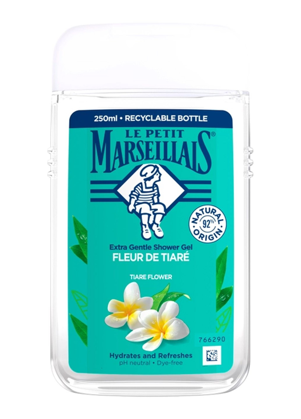 Гель для душа Цветок Тиаре 250 мл Le Petit Marseillais (264668412)