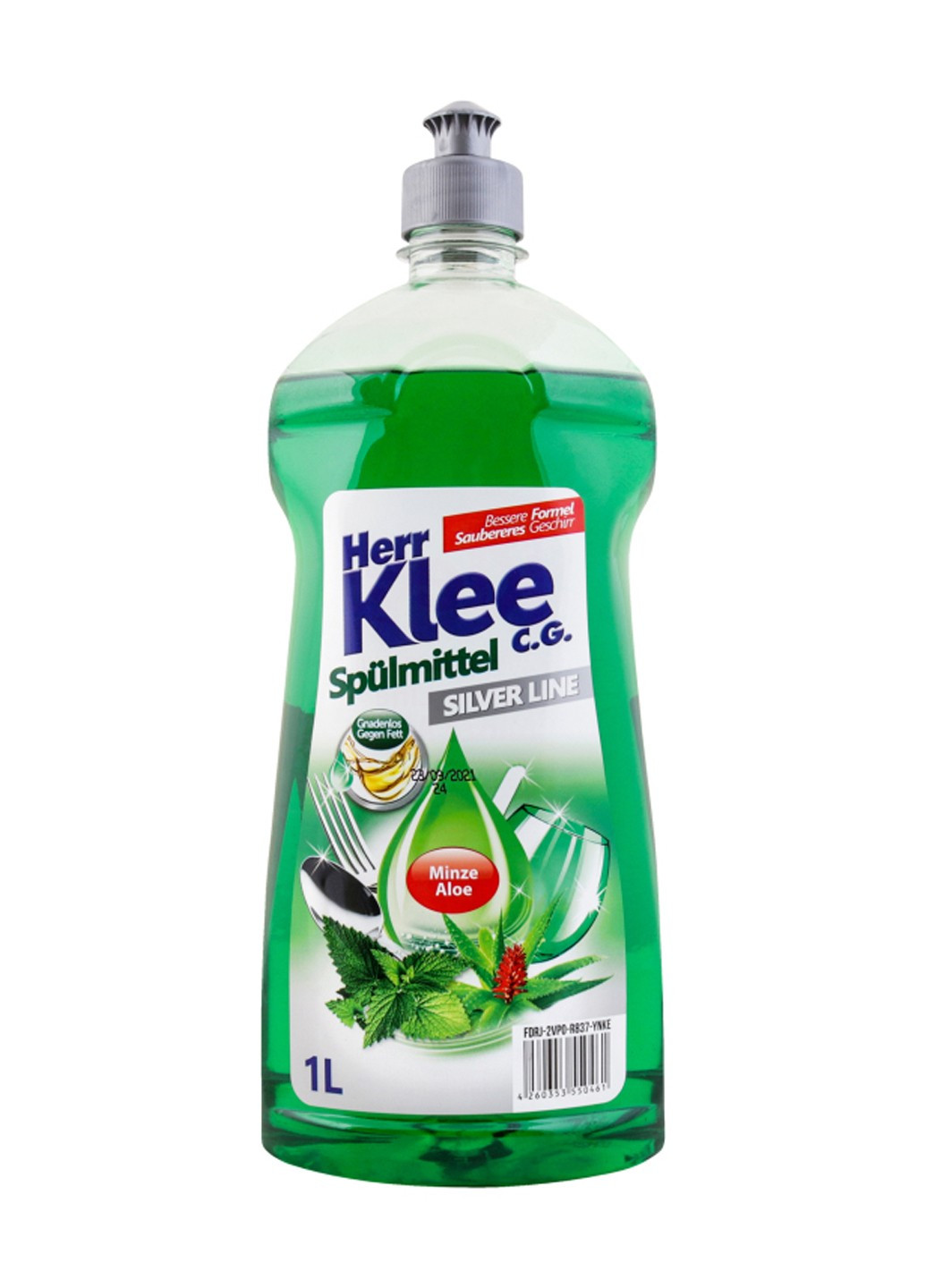 Жидкость для митья посуды Minze Aloe 1 л Klee (264668725)