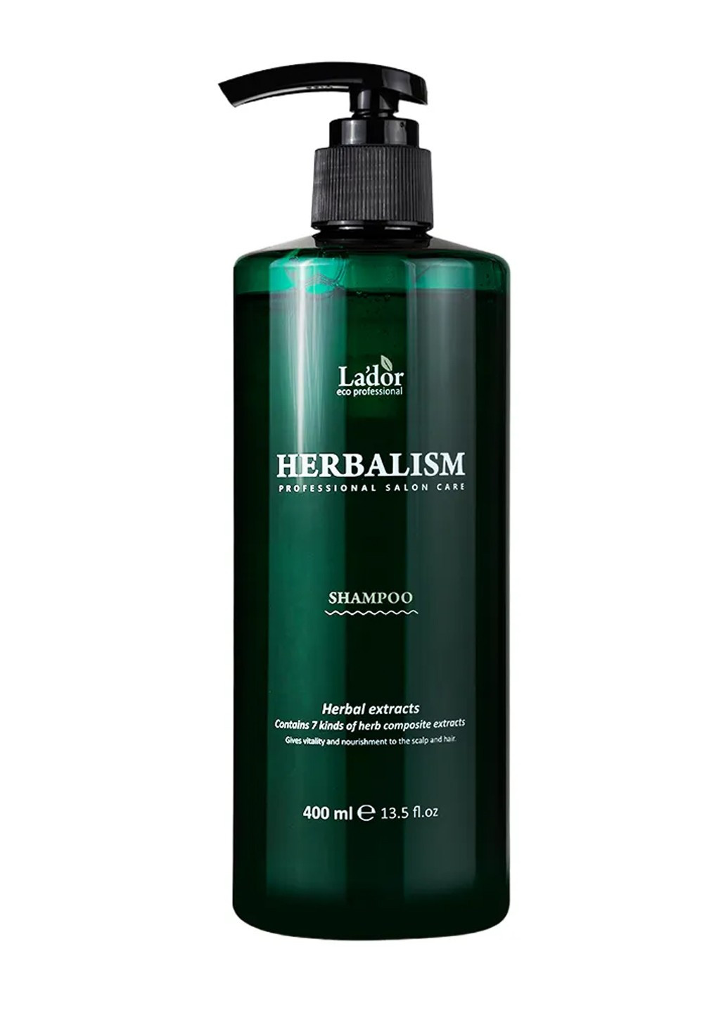 Заспокійливий трав'яний шампунь з амінокислотами Herbalism Shampoo, 400мл LADOR (264668790)