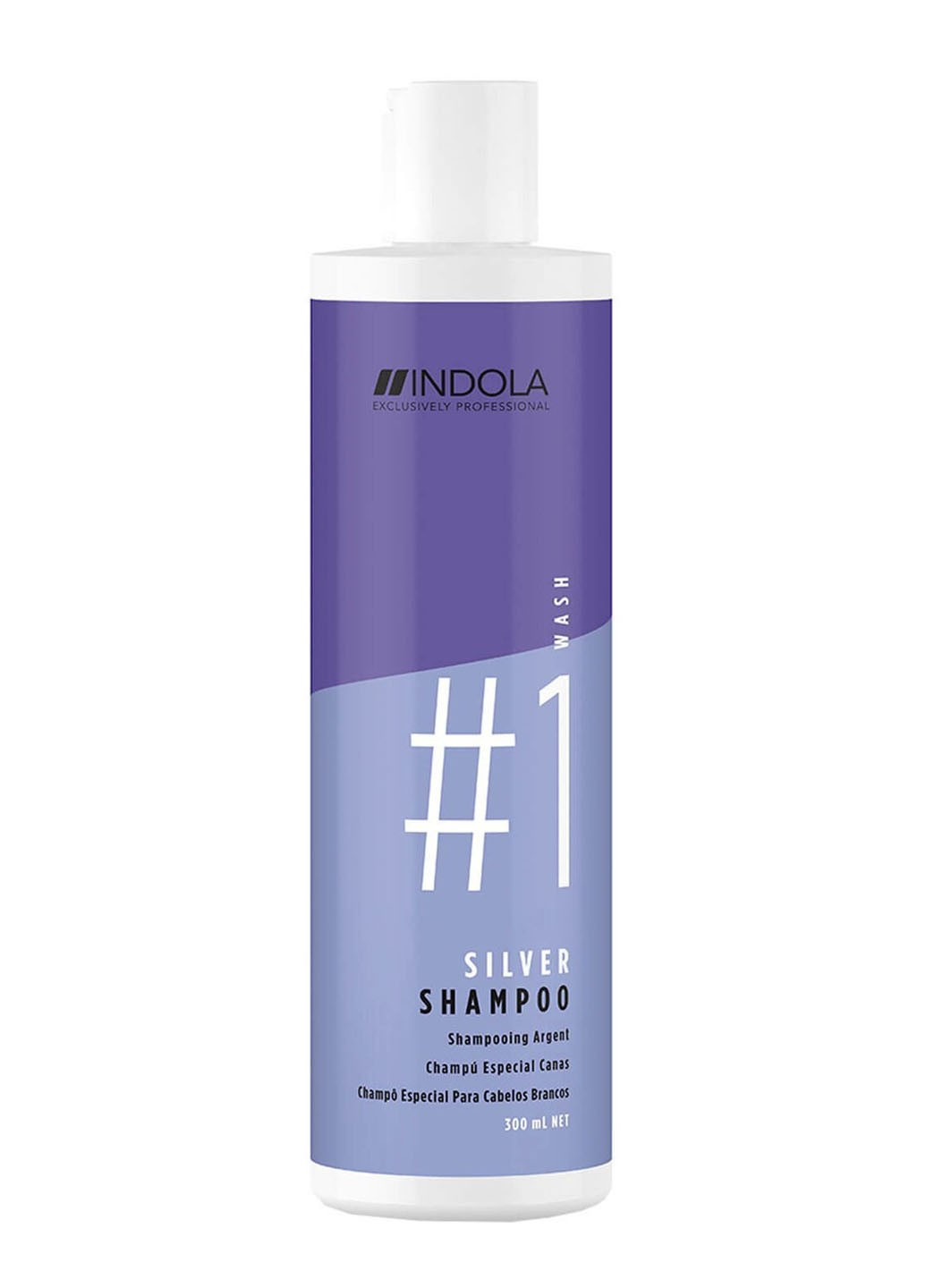 Шампунь для фарбованого волосся із сріблястим ефектом Innova Silver 300 мл Indola (264668679)