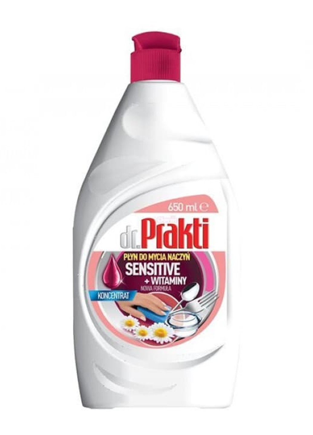Жидкость для мытья посуды Sensetive+ Vitaminy 650 мл Dr. Prakti (264668819)