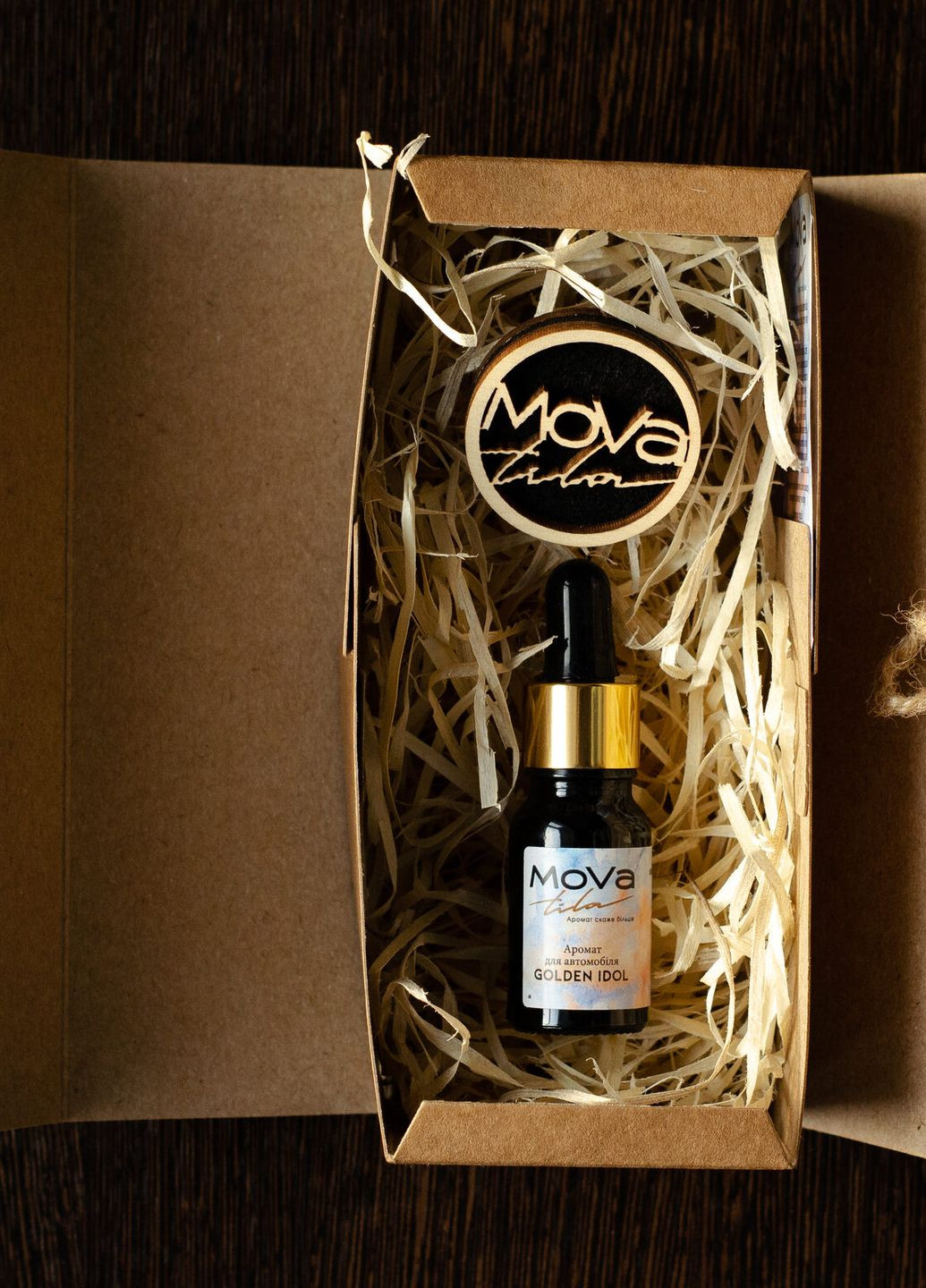 Набор для авто MoVa Tila Golden Idol в крафте. Be Craft (264829291)