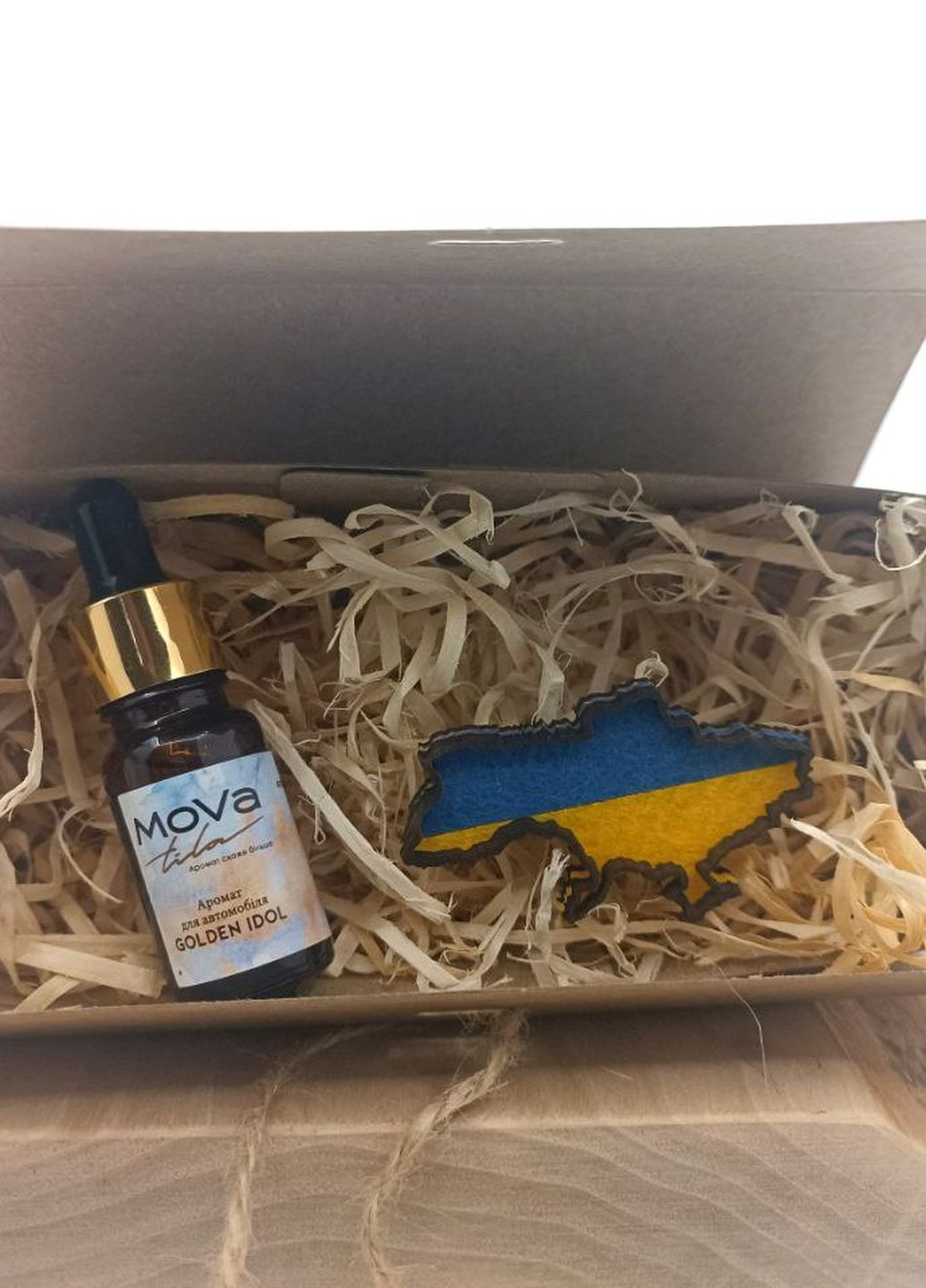 Набор для авто MoVa Tila Golden Idol в крафте. Be Craft (264829291)