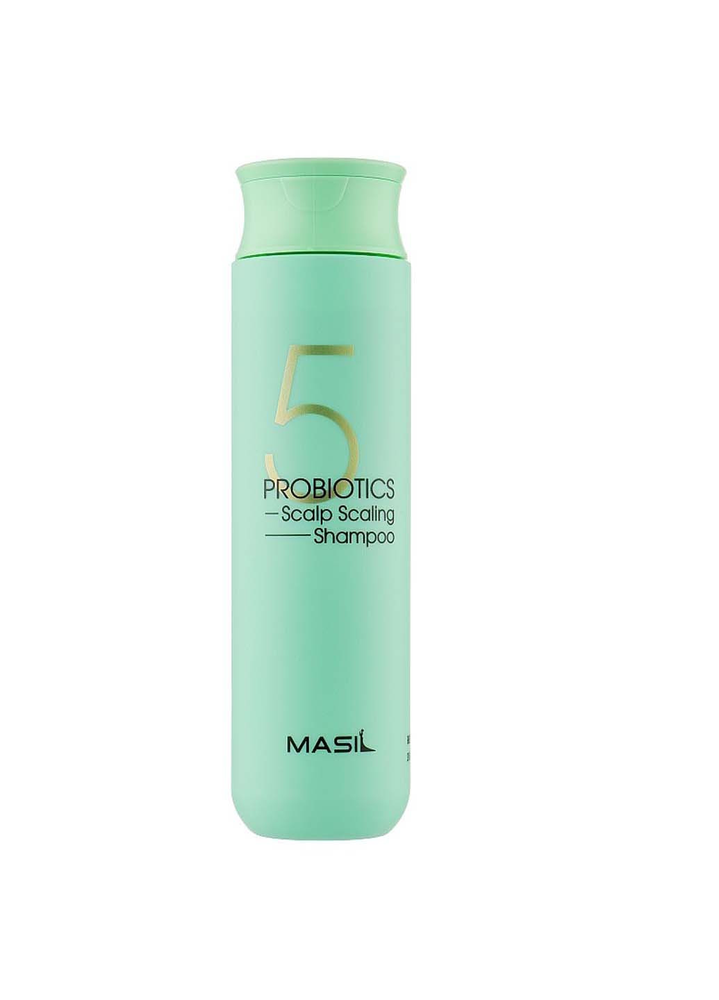 Шампунь для глубокой очистки кожи головы 5 Probiotics Scalp Scaling Shampoo 300 мл MASIL (264743422)