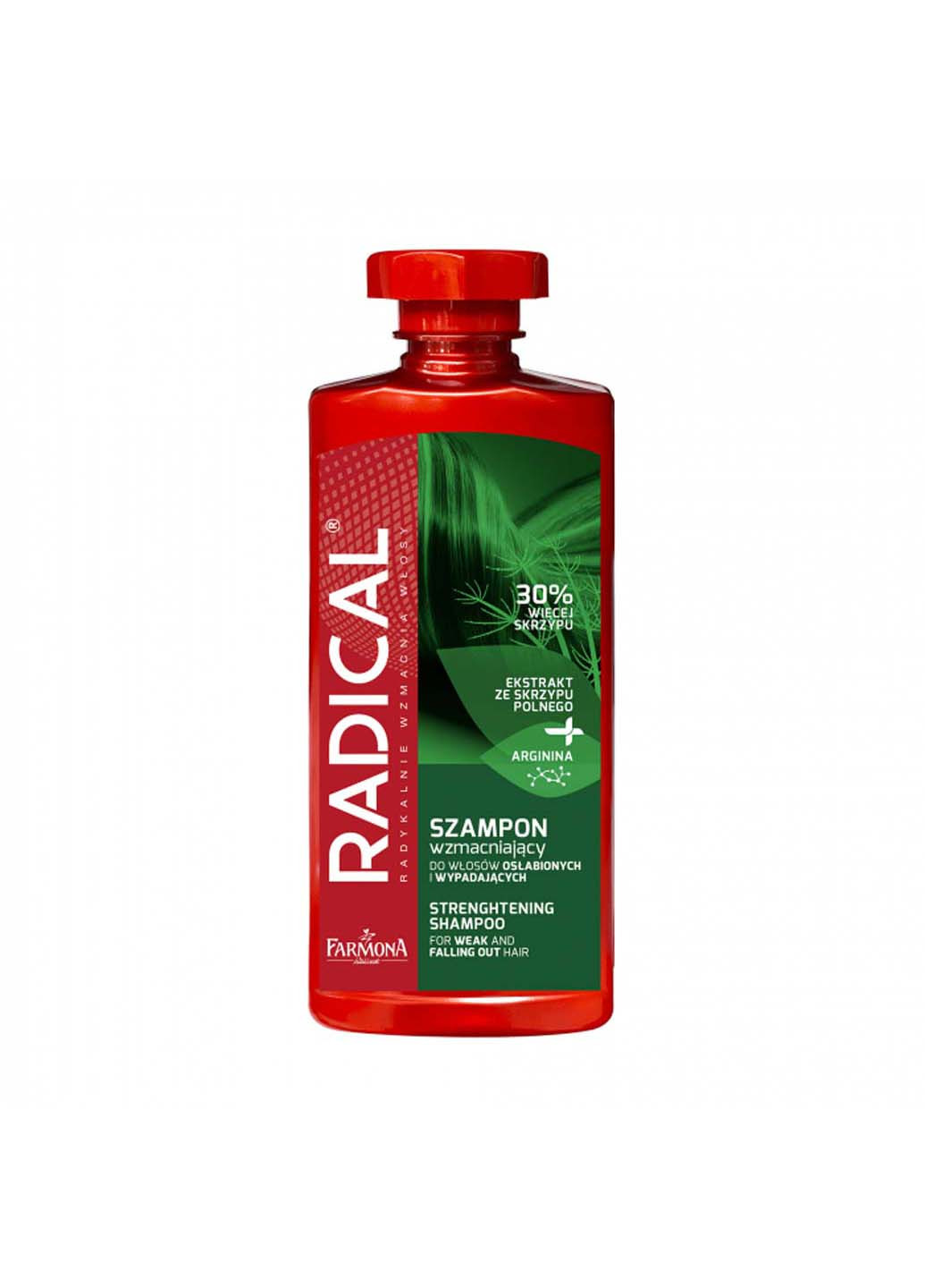 Укрепляющий шампунь для ослабленных волос Radical 400 мл Farmona (264743157)