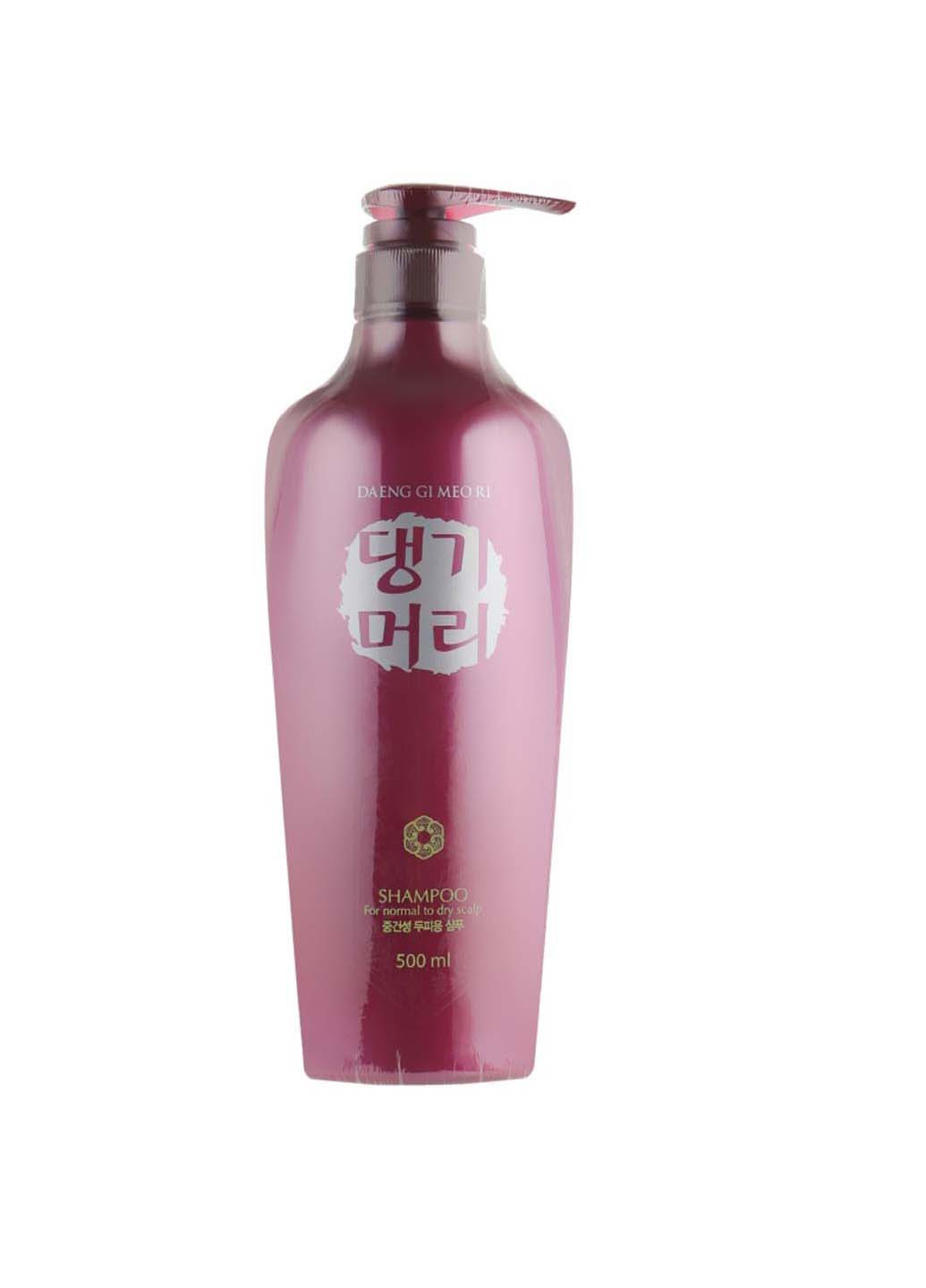 Шампунь для нормальной и сухой кожи головы Shampoo for normal to dry Scalp 500 мл Daeng Gi Meo Ri (264743457)