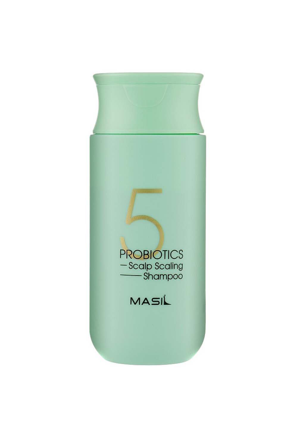 Шампунь для глибокого очищення шкіри голови 5 Probiotics Scalp Scaling Shampoo 150 мл MASIL (264743424)