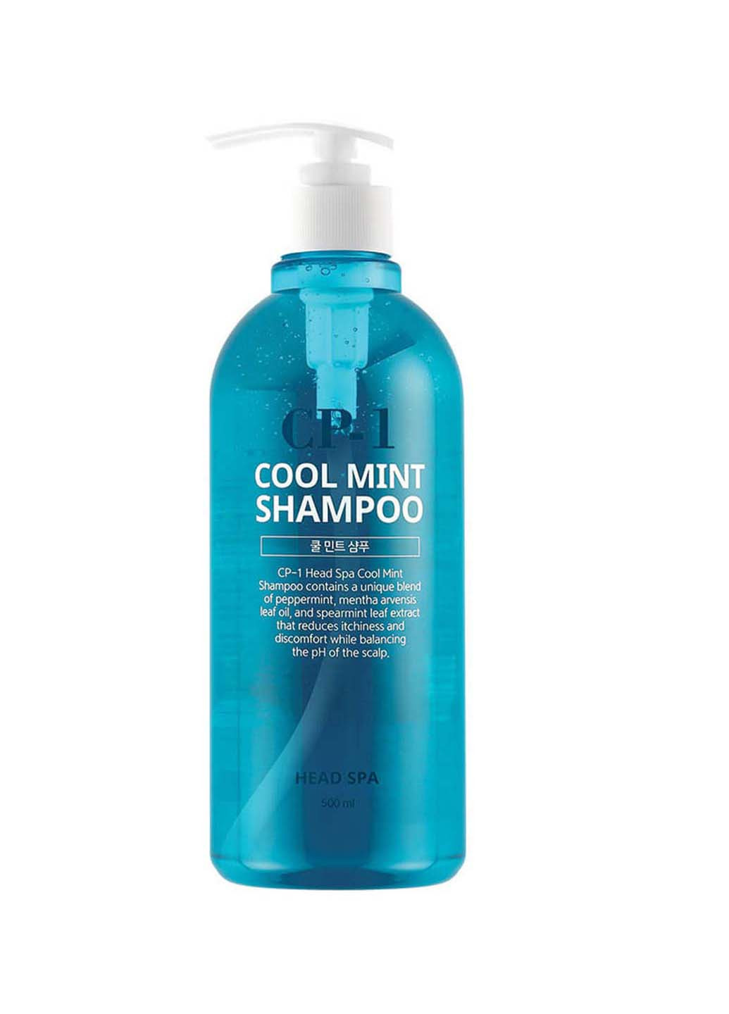 Освіжаючий шампунь для волосся з ментолом Cool Mint Shampoo Head Spa CP-1 500 мл Esthetic House (264743345)