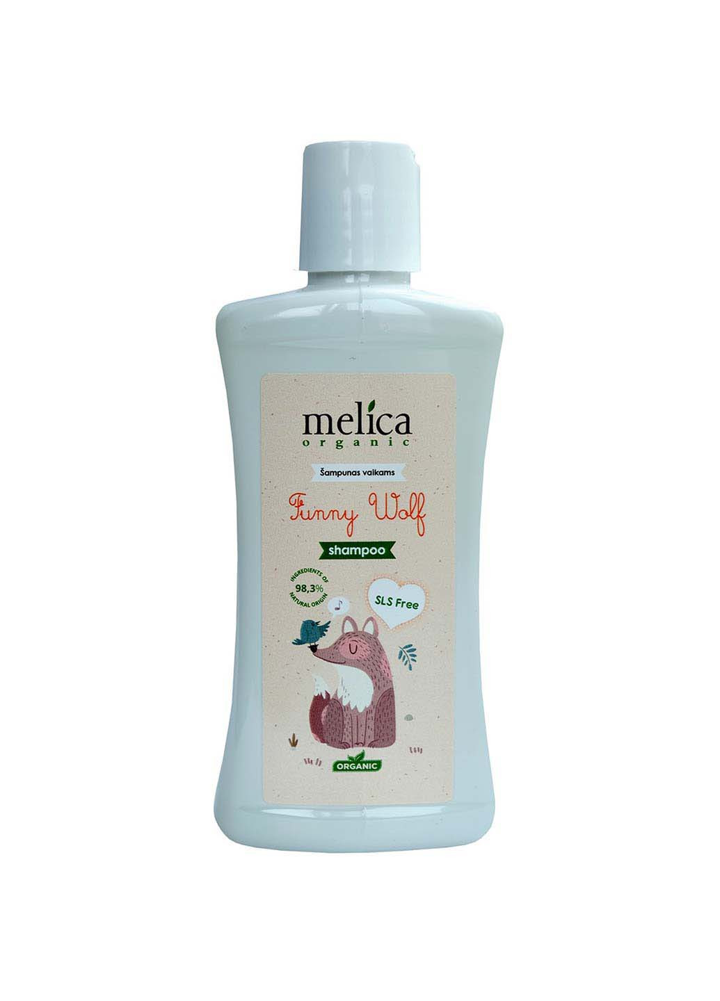 Дитячий шампунь від вовченяти 300 мл Melica Organic (264743177)