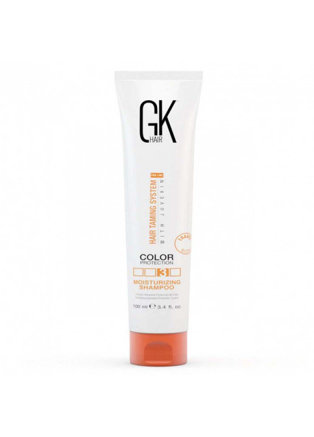 Зволожуючий шампунь Захист кольору Moisturizing Shampoo Color Protection 100 мл GKhair (264743294)