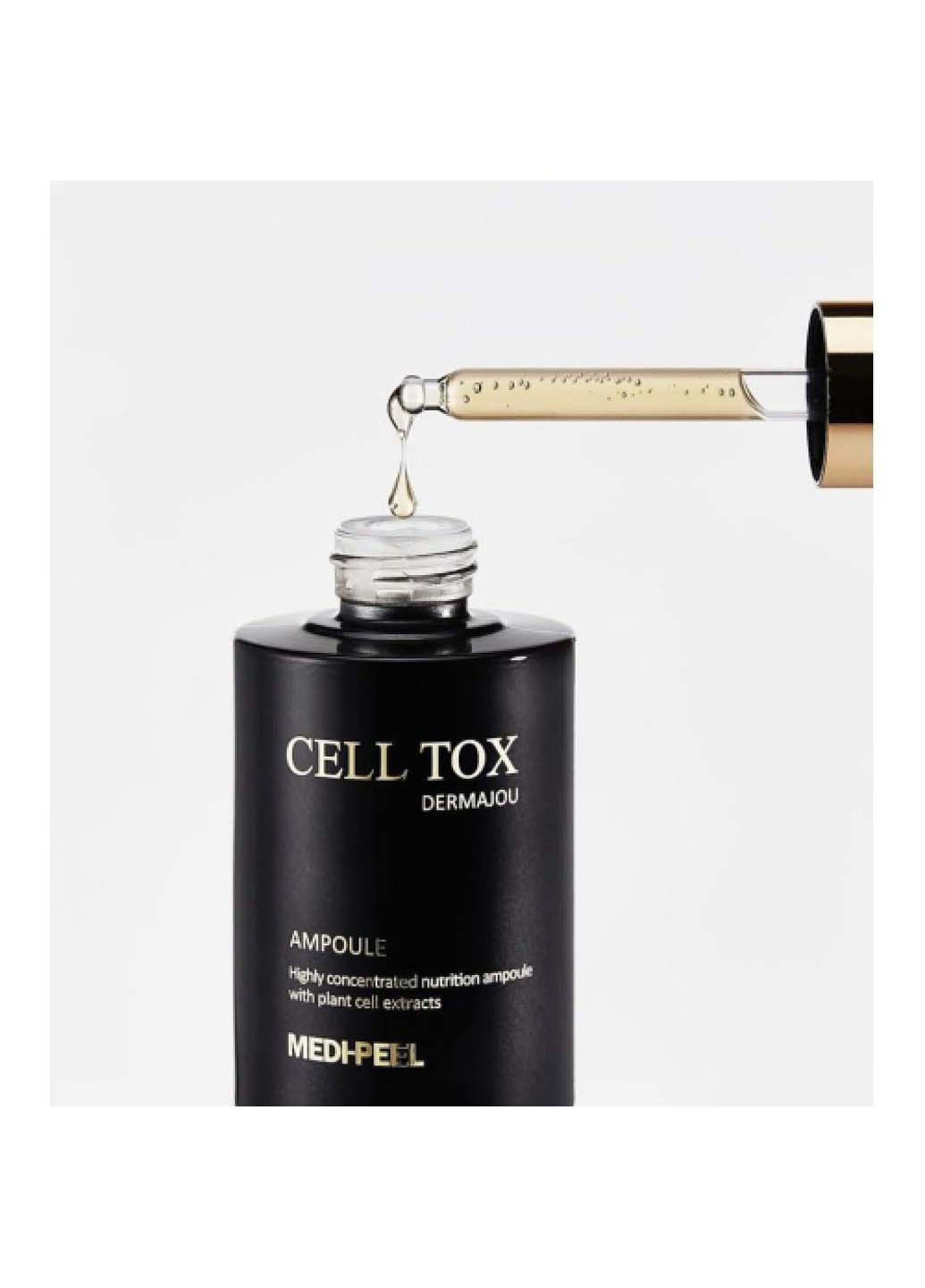 Омолоджуюча ампульна сироватка із стовбуровими клітинами Cell Tox Dermajou Ampoule 100 мл Medi-Peel (264743373)