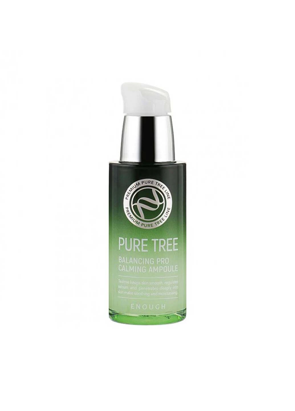 Успокаивающая сыворотка с экстрактом чайного дерева Pure Tree Balancing Pro Calming Ampoule 30 мл ENOUGH (264743351)