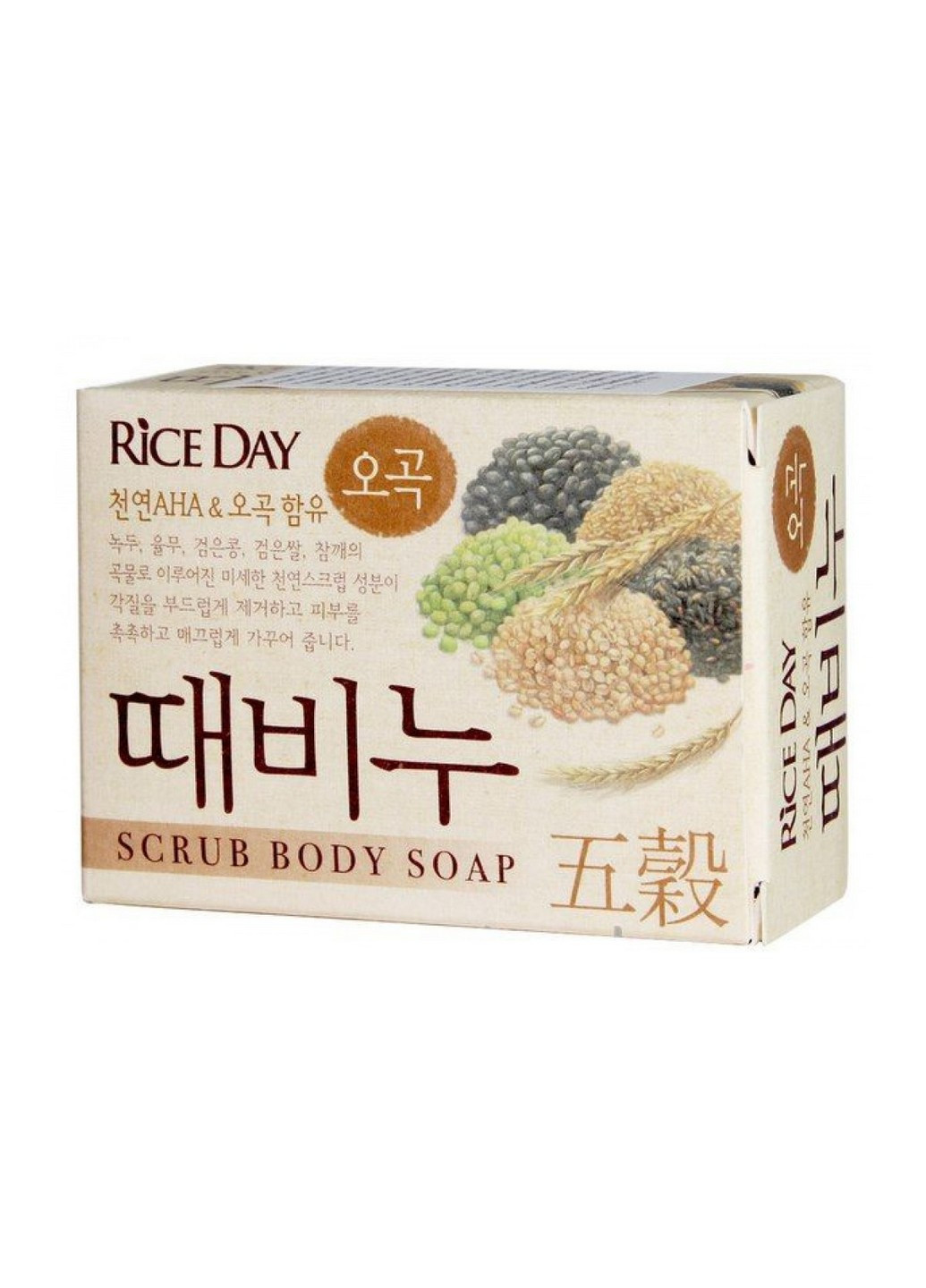 Мыло-скраб для тела Riceday пять злаков, 100 г LION KOREA (264743917)