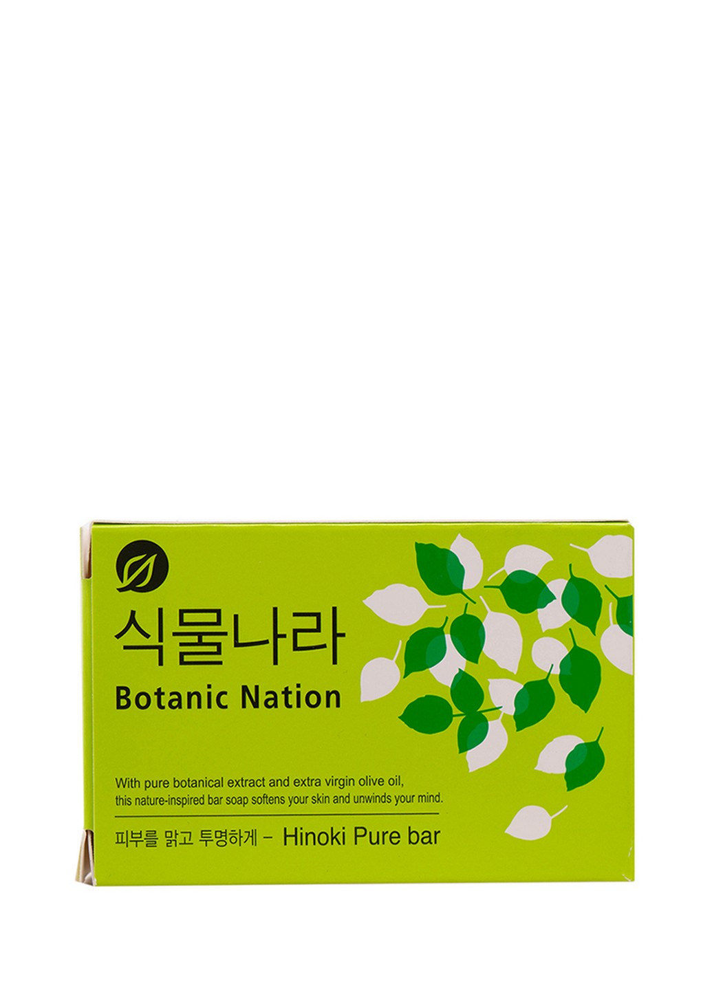 Мыло туалетное Botanic Nation Hinoki Pure Bar Soap, 100 г LION KOREA (264743910)
