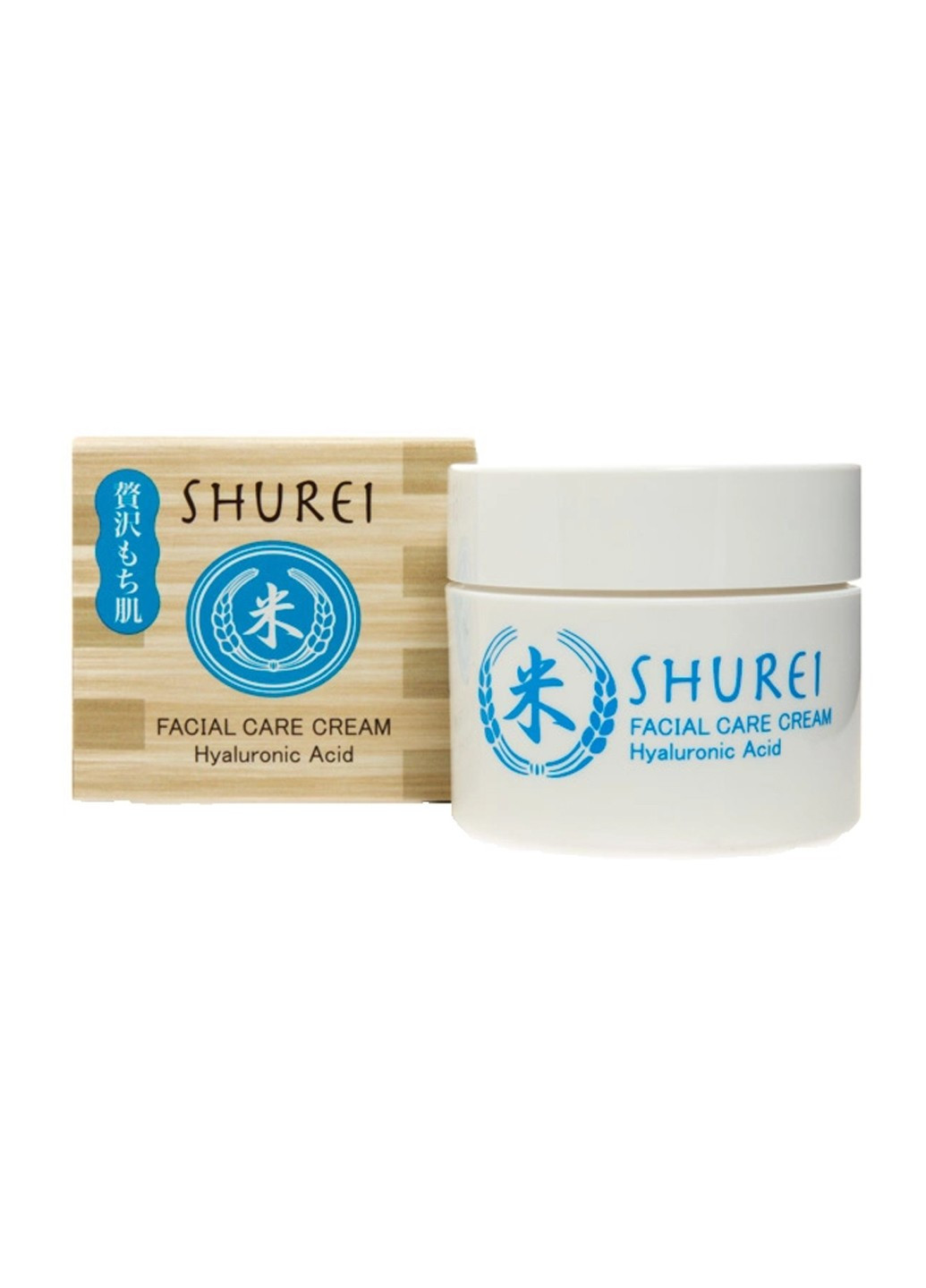 Увлажняющий крем с гиалуроновой кислотой Shurei Facial Care Cream Hyaluronic Acid 48 мл Naris Cosmetics (264743874)