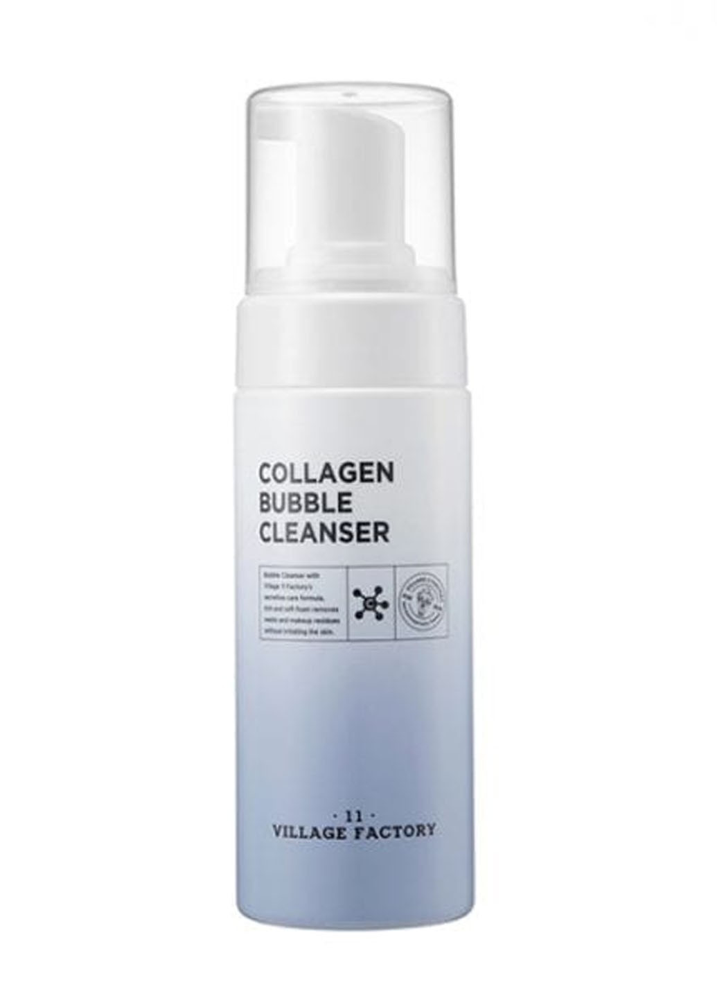 Очищаюча пінка з колагеном Collagen, 150 мл Village 11 Factory (264746192)