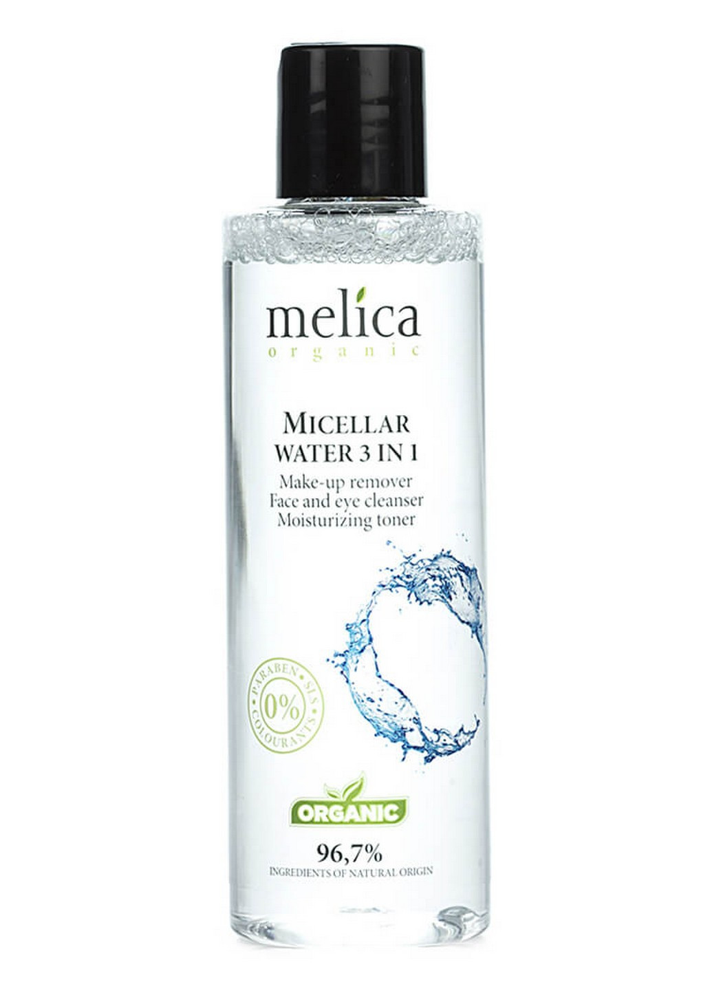 Міцелярна вода 3 в 1 200 мл Melica Organic (264746146)