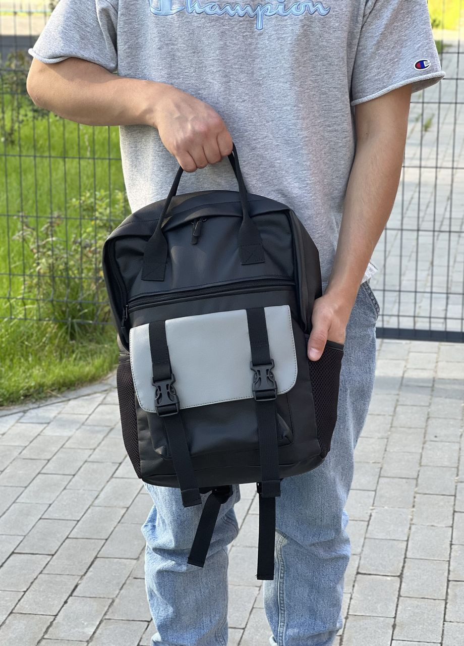 Мужской спортивный рюкзак Канкун с ручками из экокожи No Brand kankunm (264834497)