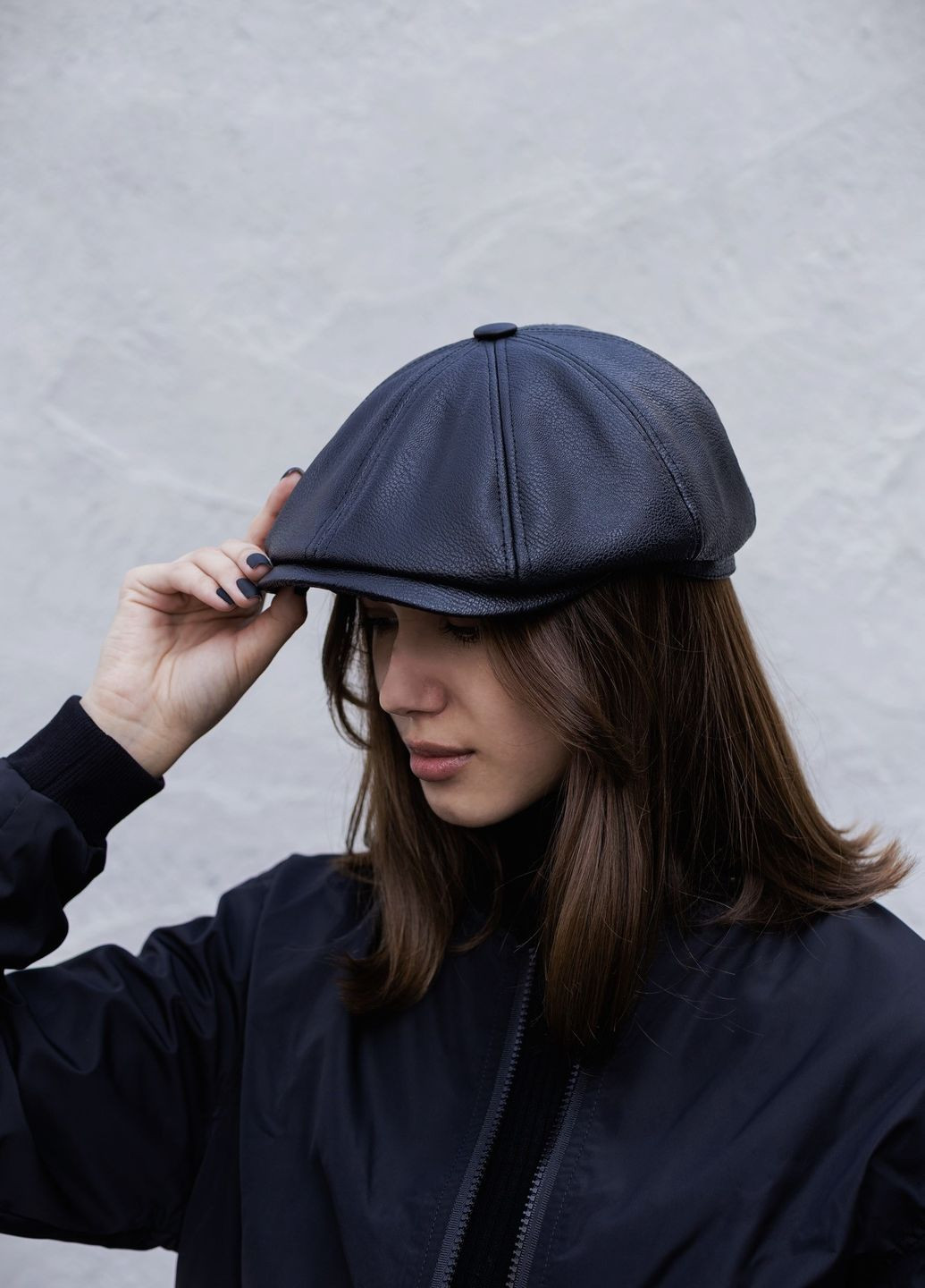 Шкіряна Кепка Восьмиклинка Driver Without (264826192)