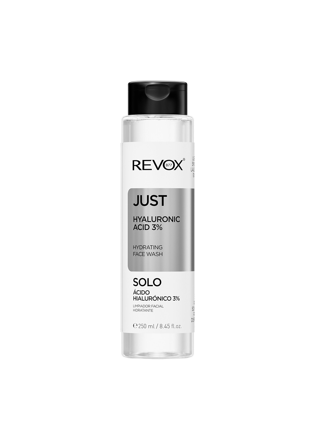 Увлажняющее средство для умывания Just Hyaluronic Acid 3% Hydrating Face Wash, 250 мл Revox (264921024)