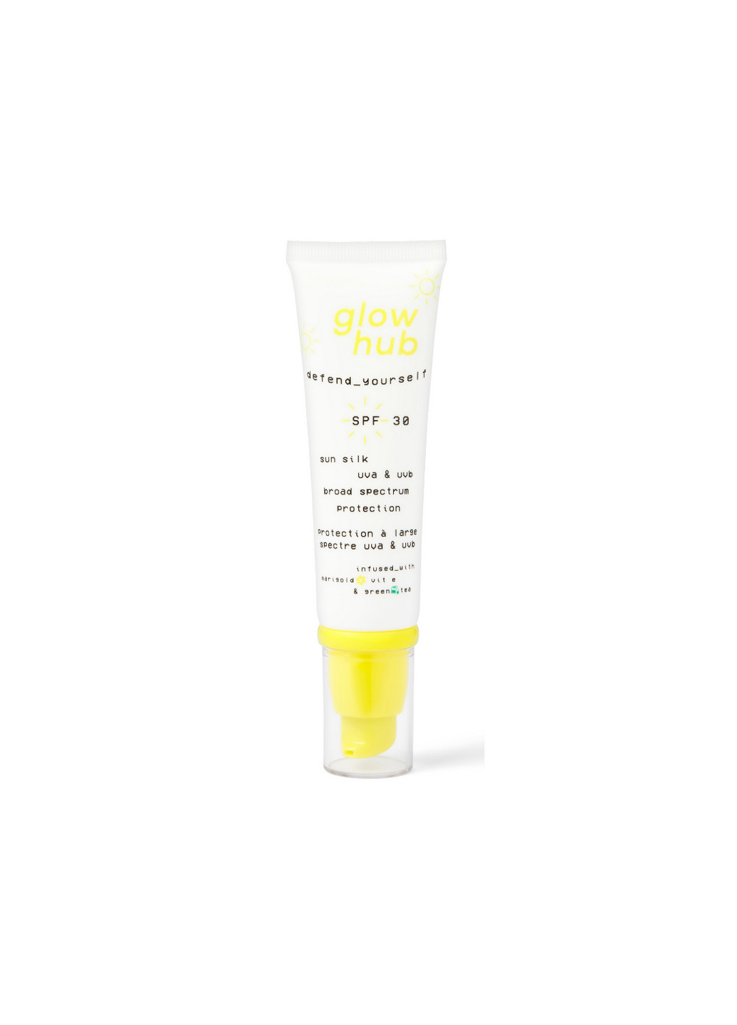 Солнцезащитный крем для лица Sun Sun Silk Face Cream SPF 30, 50 мл GLOW HUB (264920977)