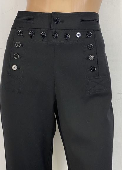 Черные повседневный демисезонные зауженные брюки Ralph Lauren