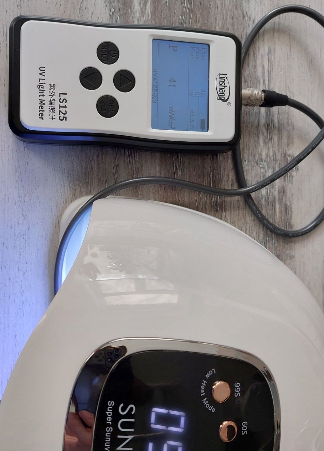 Профессиональная LED+UV лампа для маникюра и наращивания ногтей х 66 LED 180 W белая Sun 15 max (264831945)