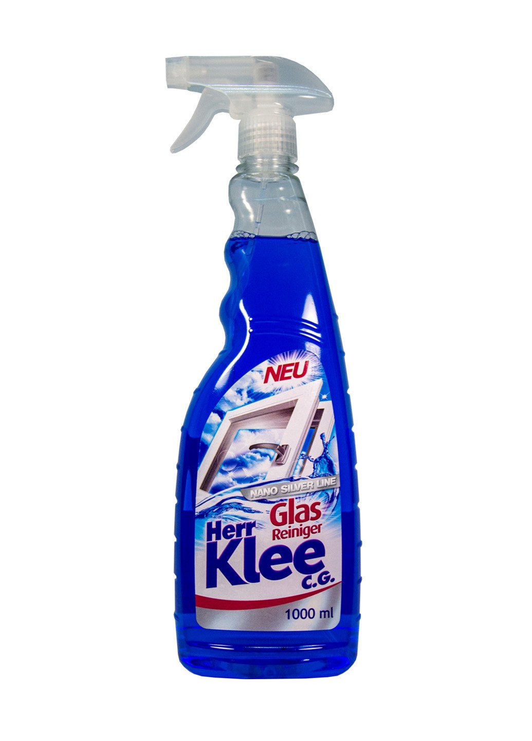 Жидкость для мытья стекол Herr Nano Silver Line (1 л) Klee (264829636)