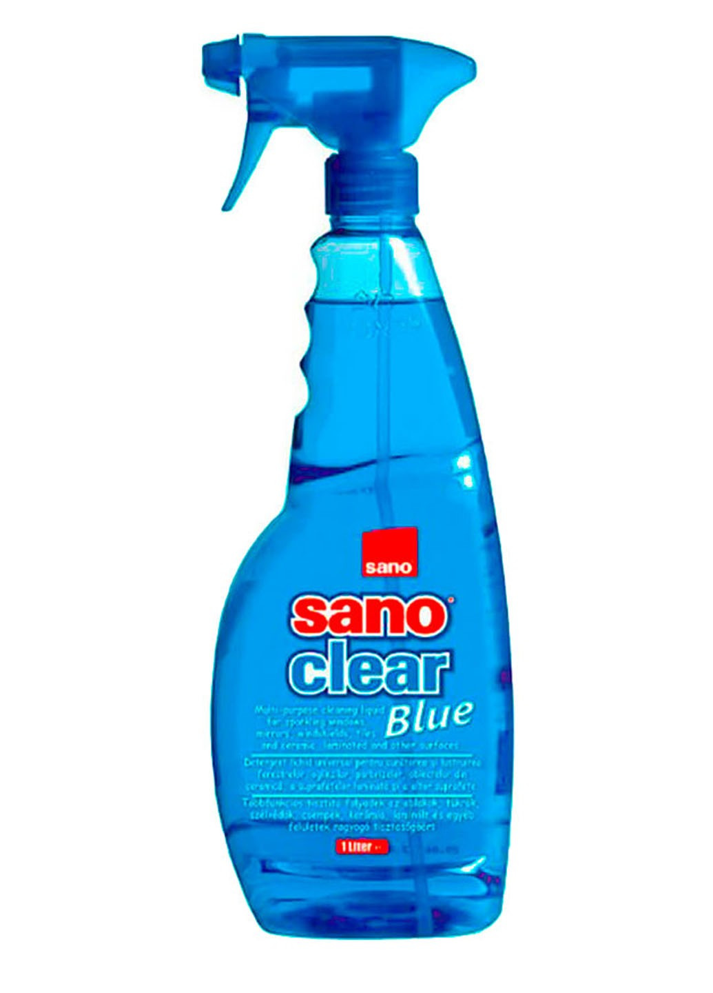 Средство для мытья стекла Clear Blue 1 л Sano (264829607)