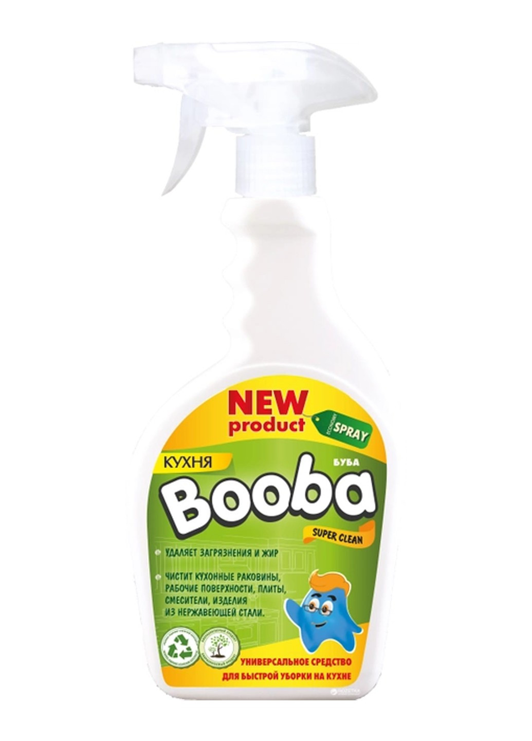 Универсальное средство Super Clean для уборки на кухне 500 мл Booba (264829613)