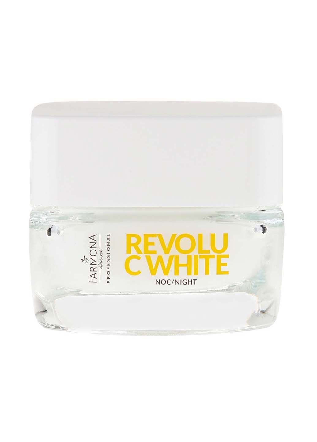 Відновлюючий нічний крем для обличчя Revolu C White 50 мл Farmona (264830510)