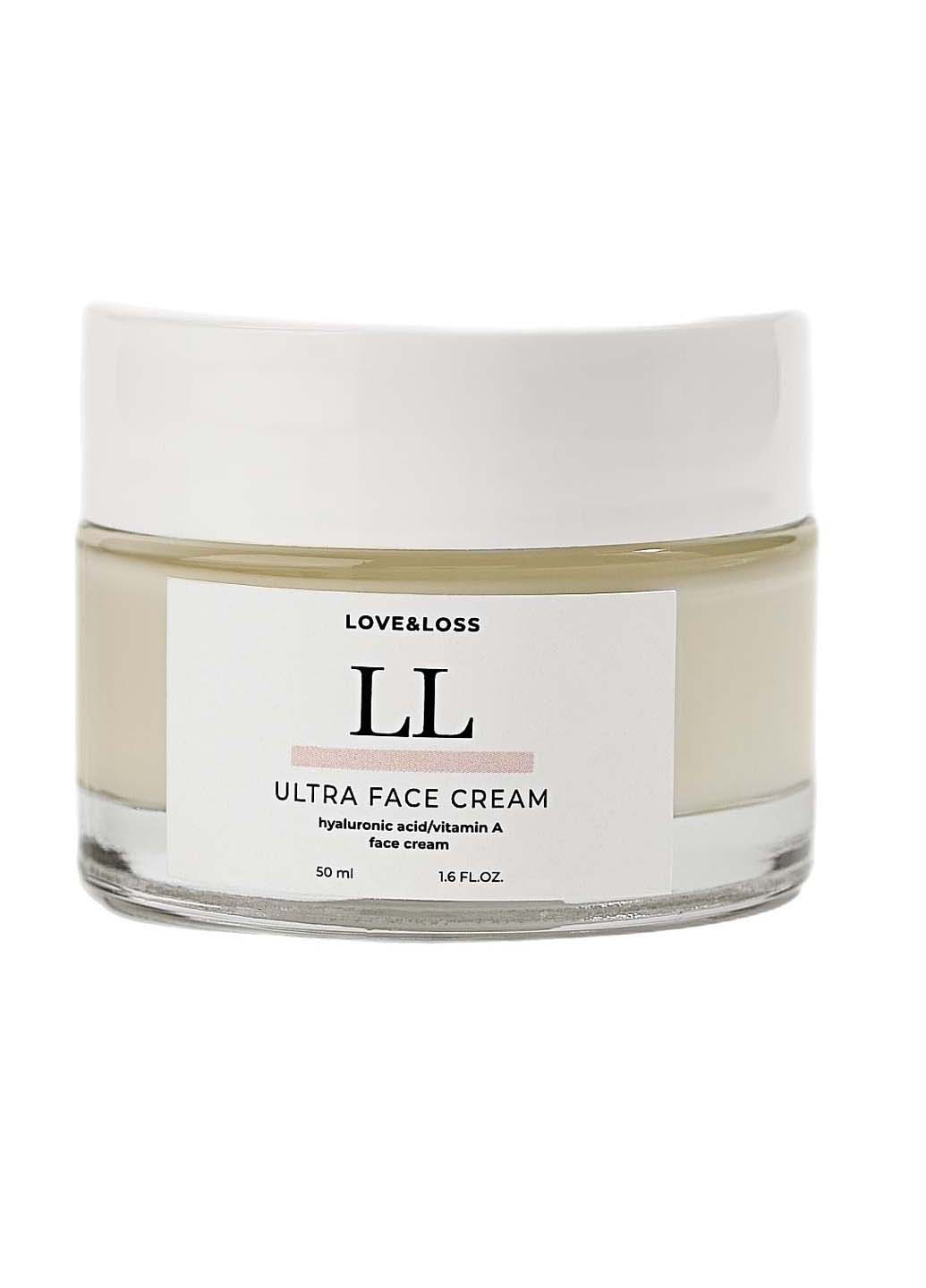 Зволожуючий крем для обличчя для всіх типів шкіри ULTRA FACE CREAM 50 мл Love&Loss (264830944)