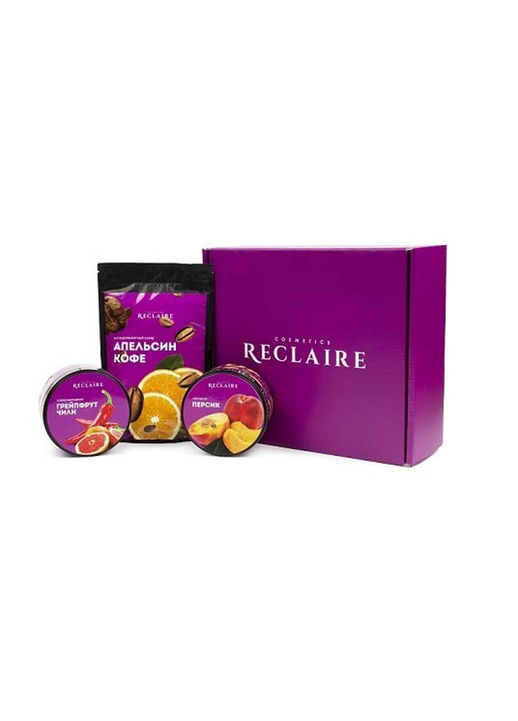 Гарячий комплекс Скраб + Обгортання + Баттер 650 мл Reclaire cosmetics (264830904)