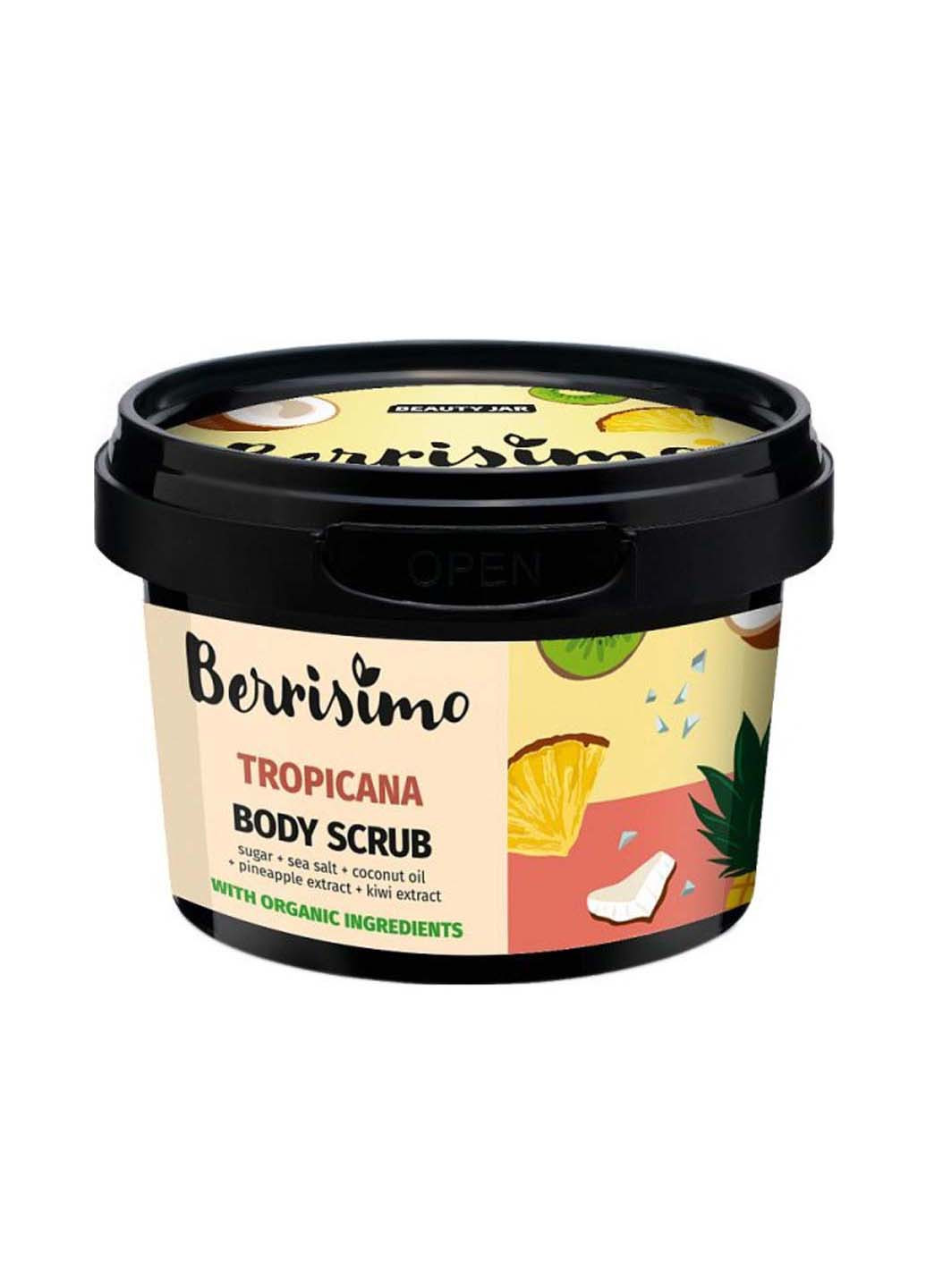 Цукрово-соляний скраб для тіла Tropicana 350 г Beauty Jar (264830602)