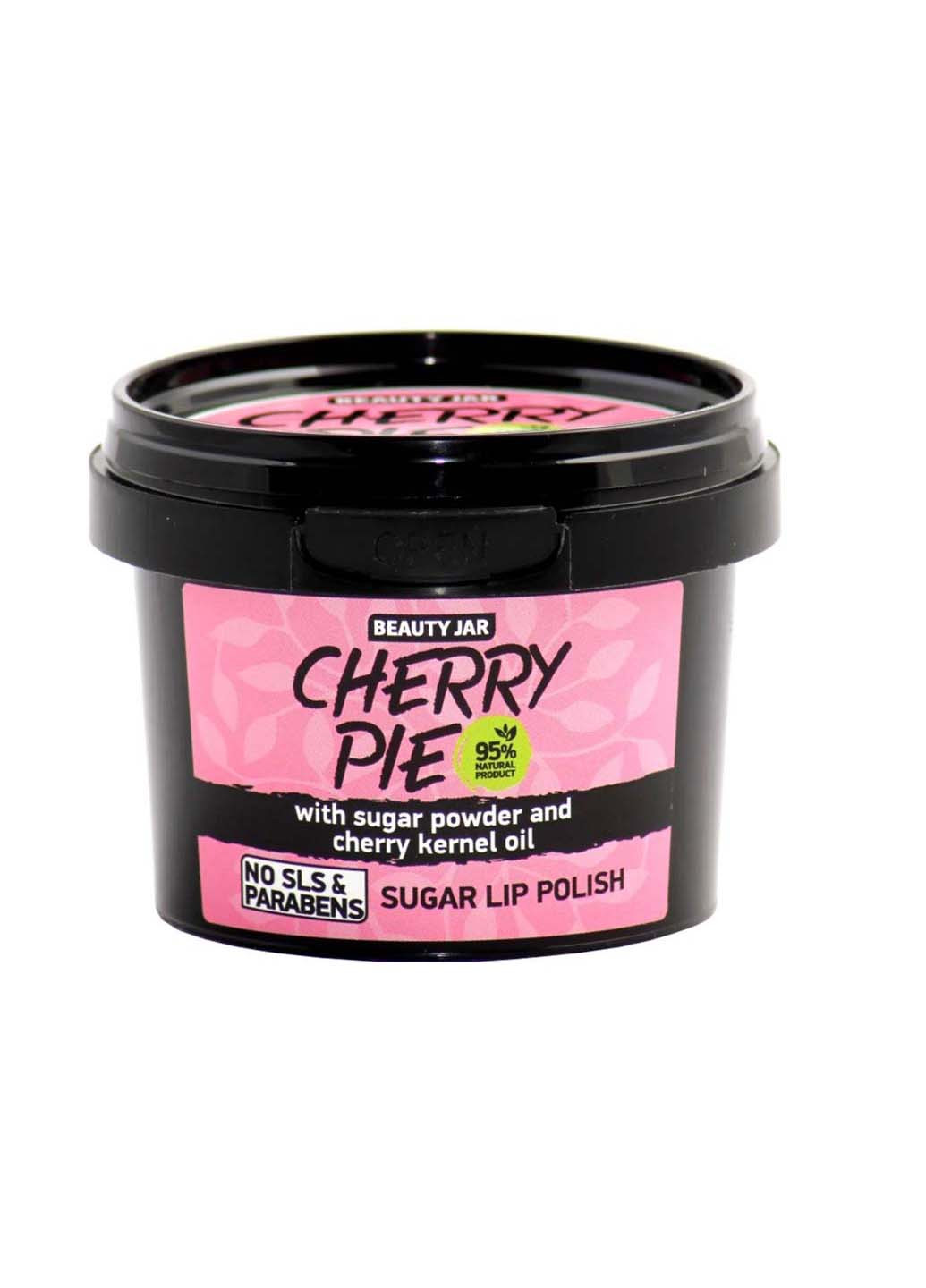 Пом'якшуючий цукровий скраб для губ Cherry Pie 120 Beauty Jar (264830598)