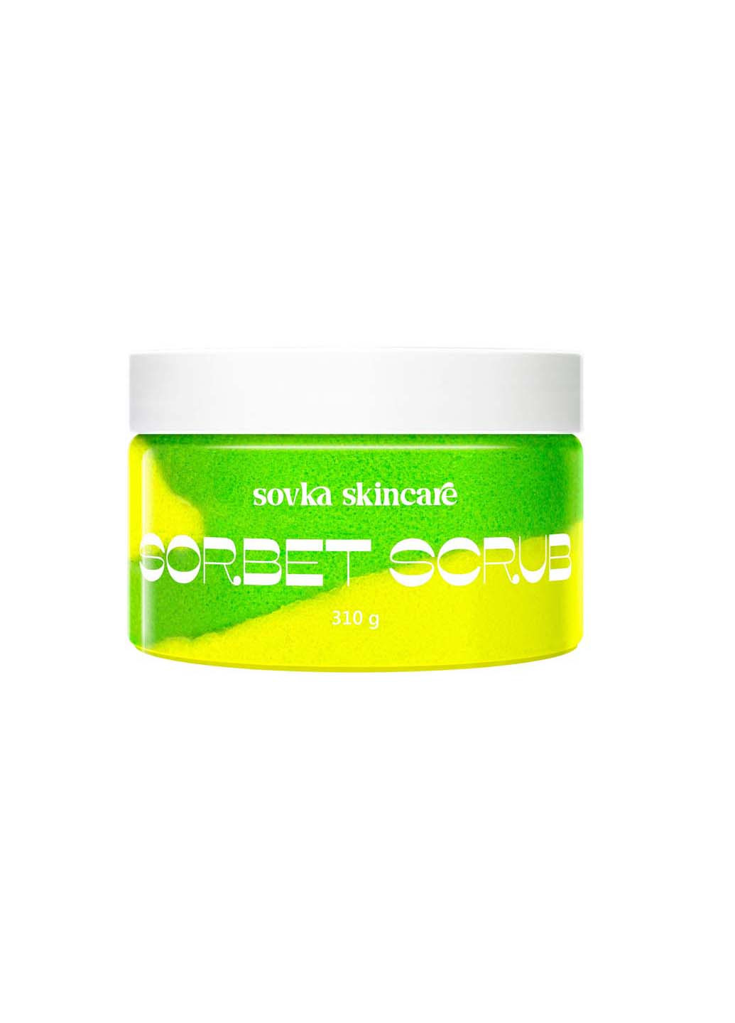 Скраб для тела Sorbet Scrub Apple&Lime 310 г Sovka Skincare (264831004)