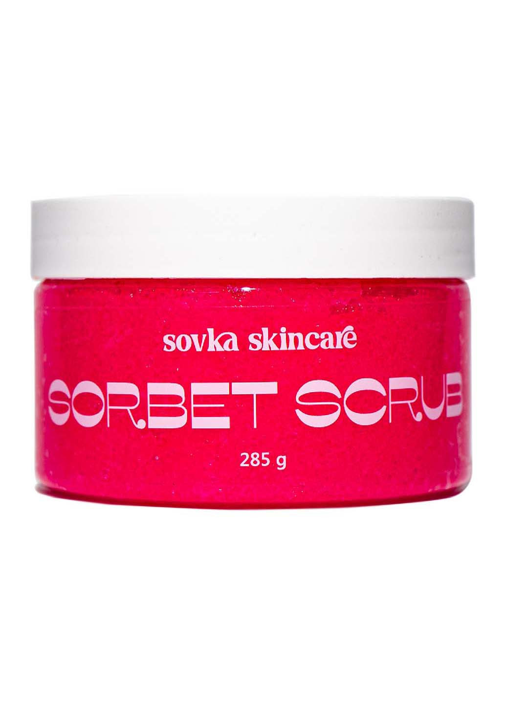 Скраб для тела Sorbet Scrub Young Strawberry 285 г Sovka Skincare (264831009)