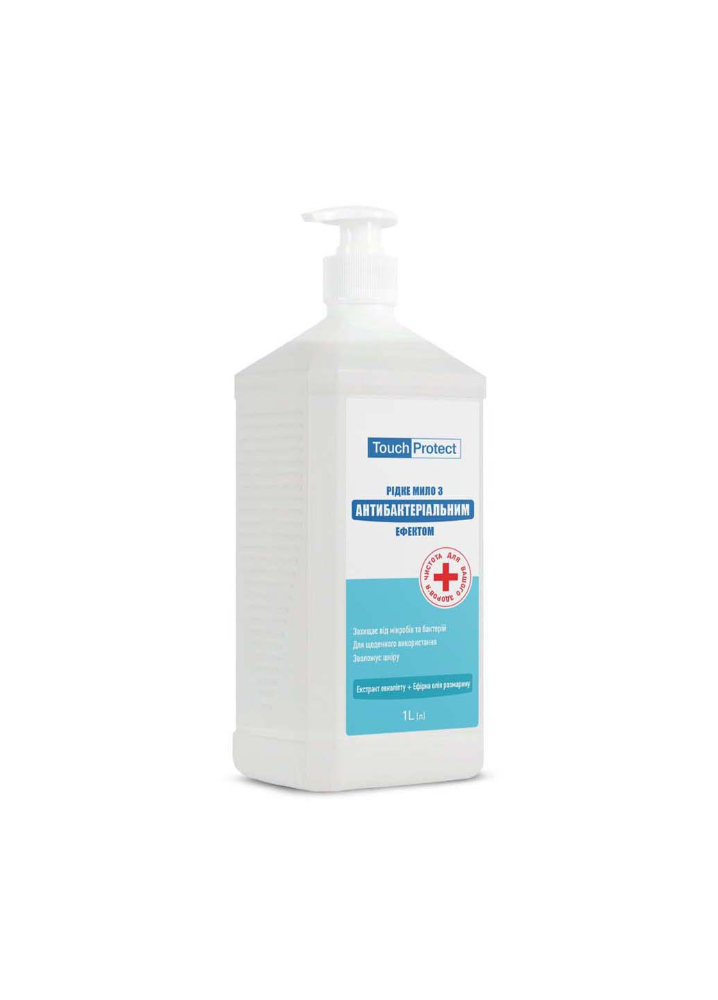Жидкое мыло с антибактериальным эффектом Эвкалипт-Розмарин 1000 мл Touch Protect (264830899)