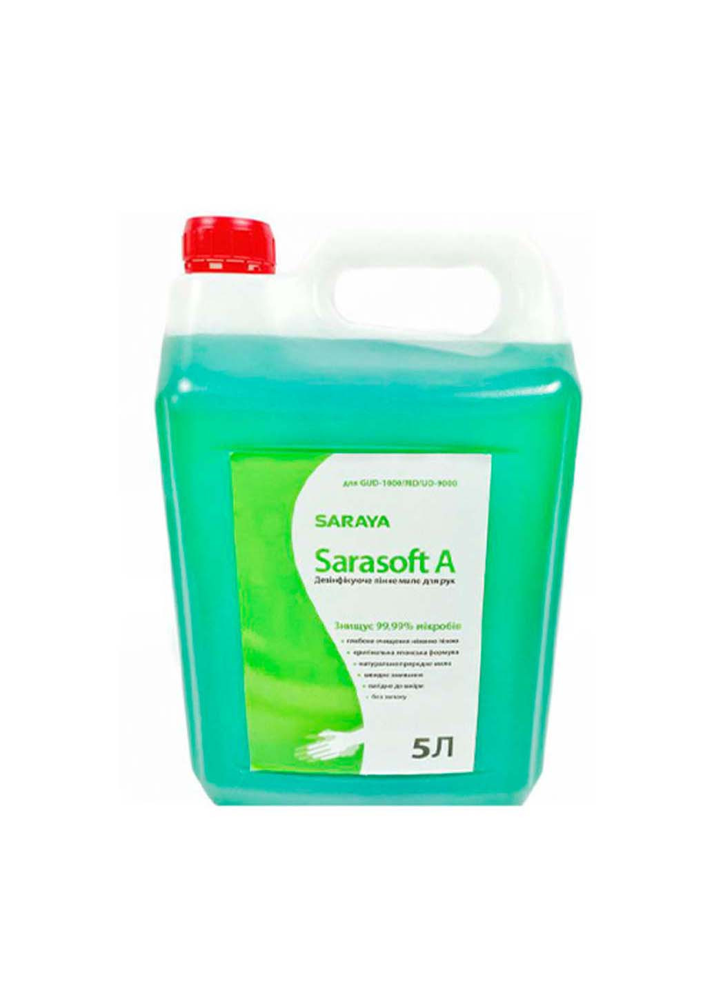 Пінне антибактеріальне мило для рук Sarasoft A 5 л Saraya (264830933)