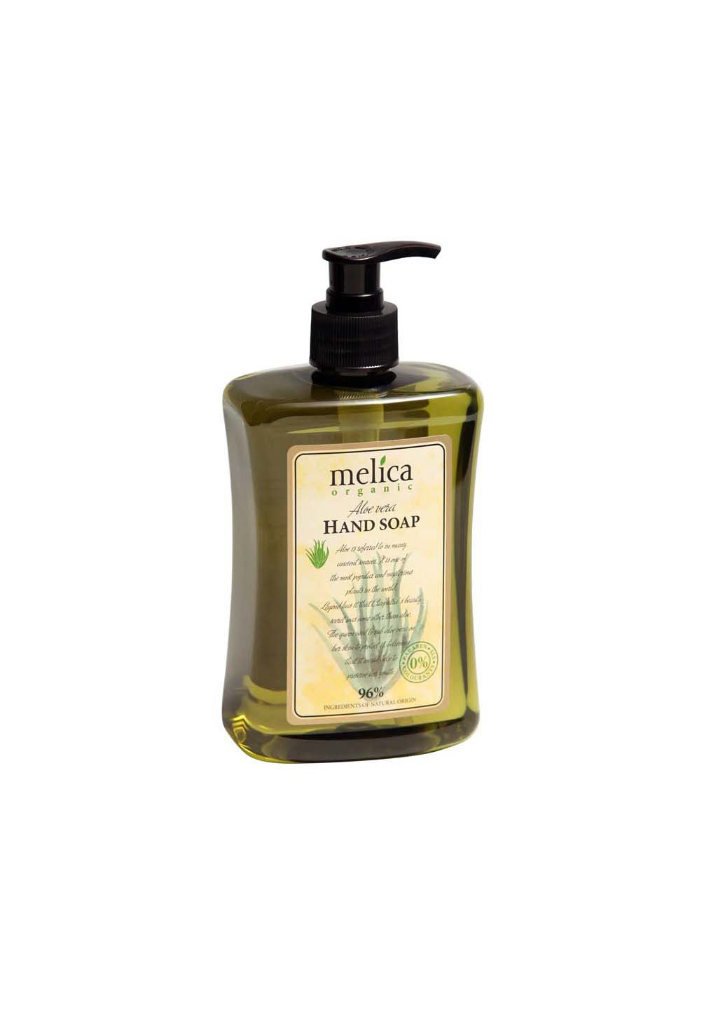 Жидкое мыло Алоэ вера 500 мл Melica Organic (264830572)