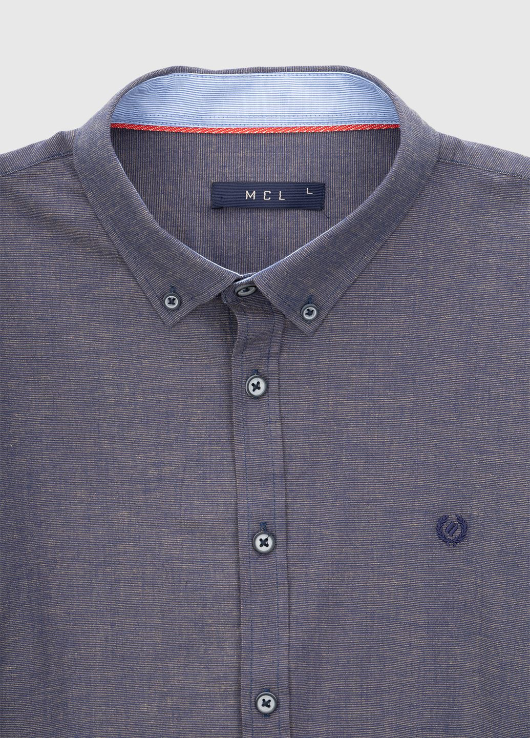 Темно-синяя повседневный рубашка MCL