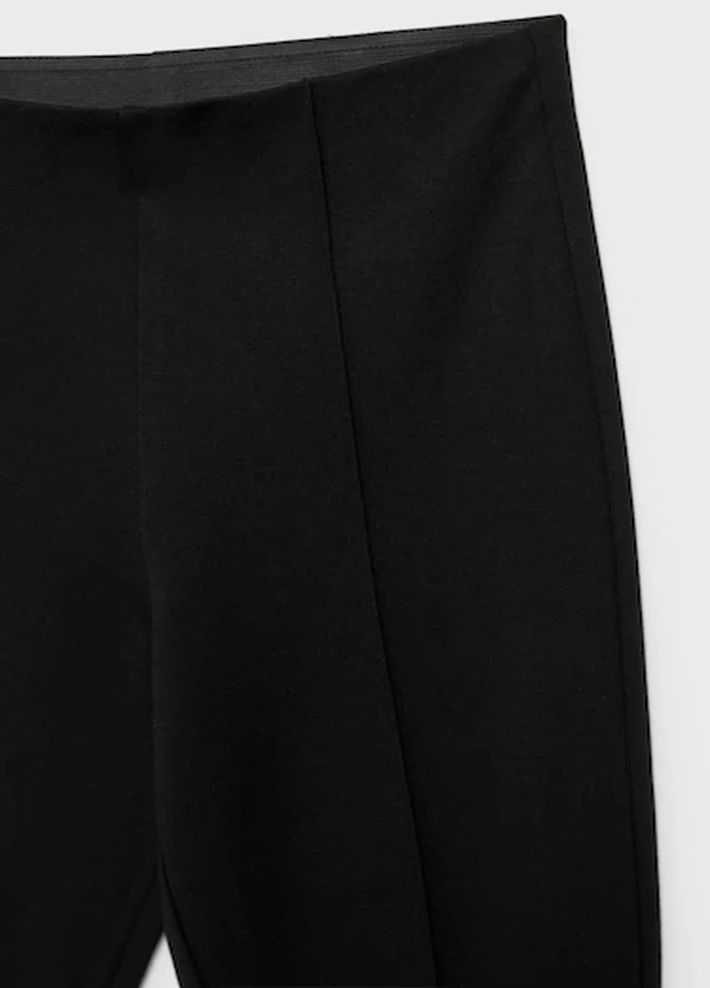 Черные демисезонные леггинсы Stradivarius