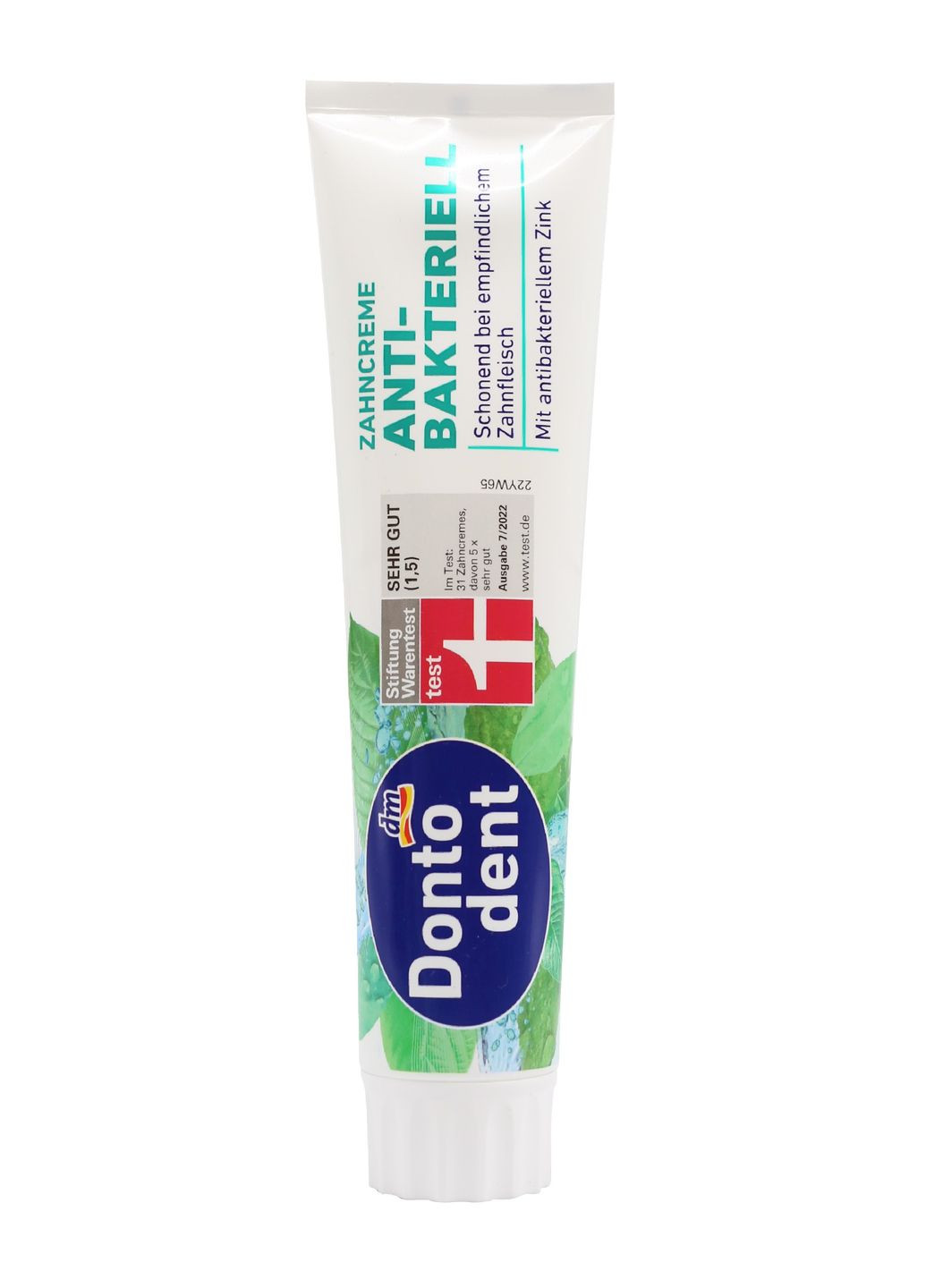 зубна паста Antibakteriell 125 мл Dontodent (269458537)